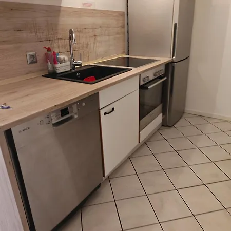 Apartmán Work And 2 4 Betten Badezimmer Kueche Und Balkon
